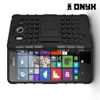 Противоударный защитный чехол для Microsoft Lumia 950 - Черный
