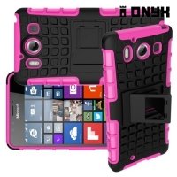 Противоударный защитный чехол для Microsoft Lumia 950 - Розовый