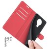 Чехол книжка для Nokia 1.4 отделения для карт и подставка Красный