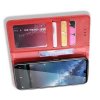 Чехол книжка для Nokia 2.2 с магнитом и отделением для карты - Красный