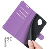 Чехол книжка для Nokia G10 / Nokia G20 отделения для карт и подставка Фиолетовый
