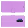 Чехол книжка для OnePlus 8 Pro отделения для карт и подставка Фиолетовый