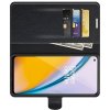 Чехол книжка для OnePlus Nord 2 5G отделения для карт и подставка Черный