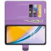 Чехол книжка для OnePlus Nord 2 5G отделения для карт и подставка Фиолетовый