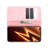 Чехол книжка для Realme 6 Pro с магнитом и отделением для карты - Светло Розовый