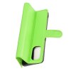 Чехол книжка для Realme 7 Pro отделения для карт и подставка Зеленый