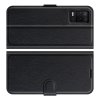 Чехол книжка для Realme 8 5G / Narzo 30 5G отделения для карт и подставка Черный