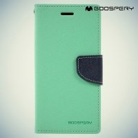 Чехол книжка для Samsung Galaxy A5 2017 SM-A520F Mercury Goospery - Бирюзовый