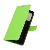 Чехол книжка для Samsung Galaxy A52 отделения для карт и подставка Зеленый