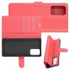Чехол книжка для Samsung Galaxy Note 20 Ultra отделения для карт и подставка Красный
