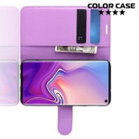 Чехол книжка для Samsung Galaxy S10e - Фиолетовый