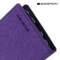 Чехол книжка для Samsung Galaxy S7 Mercury Goospery - Фиолетовый