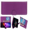 Чехол книжка для Sony Xperia 10 II отделения для карт и подставка Фиолетовый