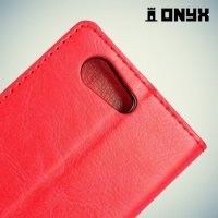 Чехол книжка для Sony Xperia Z3 Compact D5803 - Красный