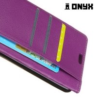 Чехол книжка для Xiaomi Mi 5x / Mi A1 - Фиолетовый
