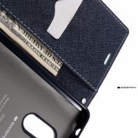 Чехол книжка для Xiaomi Redmi Note 4 Mercury Goospery - Бирюзовый