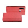 Чехол книжка для Xiaomi Redmi Note 8 с магнитом и отделением для карты - Красный