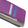 Чехол книжка для Xiaomi Redmi Note 9 Pro отделения для карт и подставка Фиолетовый