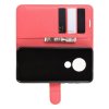 Чехол книжка кошелек с отделениями для карт и подставкой для Чехлы для Nokia 6.2 / 7.2 - Красный