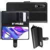 Чехол книжка кошелек с отделениями для карт и подставкой для Huawei Honor 9X / 9X Premium - Черный
