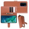 Чехол книжка кошелек с отделениями для карт и подставкой для Huawei Honor View 30 / View 30 Pro / 30 Pro - Коричневый