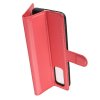 Чехол книжка кошелек с отделениями для карт и подставкой для Huawei Honor View 30 / View 30 Pro / 30 Pro - Красный