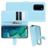 Чехол книжка кошелек с отделениями для карт и подставкой для Huawei Honor View 30 / View 30 Pro / 30 Pro - Синий