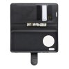 Чехол книжка кошелек с отделениями для карт и подставкой для Huawei Mate 30 - Черный