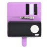 Чехол книжка кошелек с отделениями для карт и подставкой для Huawei Mate 30 - Фиолетовый