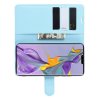 Чехол книжка кошелек с отделениями для карт и подставкой для Huawei Mate 30 - Синий