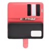 Чехол книжка кошелек с отделениями для карт и подставкой для Huawei P40 Pro - Красный