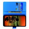 Чехол книжка кошелек с отделениями для карт и подставкой для LG K30 (2019) - Синий