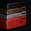 Чехол книжка кошелек с отделениями для карт и подставкой для Meizu Note 9 - Красный