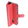 Чехол книжка кошелек с отделениями для карт и подставкой для OnePlus 7 - Красный