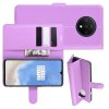 Чехол книжка кошелек с отделениями для карт и подставкой для OnePlus 7T - Фиолетовый