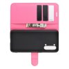 Чехол книжка кошелек с отделениями для карт и подставкой для OPPO Reno 3 - Светло-Розовый