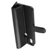 Чехол книжка кошелек с отделениями для карт и подставкой для Samsung Galaxy A10s - Черный
