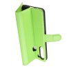 Чехол книжка кошелек с отделениями для карт и подставкой для Samsung Galaxy A21 - Зеленый
