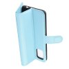 Чехол книжка кошелек с отделениями для карт и подставкой для Samsung Galaxy A51 - Голубой