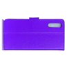 Чехол книжка кошелек с отделениями для карт и подставкой для Samsung Galaxy A70s - Фиолетовый