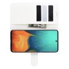 Чехол книжка кошелек с отделениями для карт и подставкой для Samsung Galaxy A71 - Белый