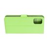 Чехол книжка кошелек с отделениями для карт и подставкой для Samsung Galaxy A71 - Зеленый
