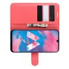 Чехол книжка кошелек с отделениями для карт и подставкой для Samsung Galaxy M30s - Красный