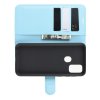 Чехол книжка кошелек с отделениями для карт и подставкой для Samsung Galaxy M30s - Синий