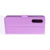 Чехол книжка кошелек с отделениями для карт и подставкой для Xiaomi Mi A3 - Фиолетовый