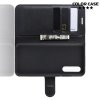 Чехол книжка кошелек с отделениями для карт и подставкой для Xiaomi Mi 9 lite - Черный