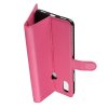 Чехол книжка кошелек с отделениями для карт и подставкой для Xiaomi Mi Max 3 - Розовый