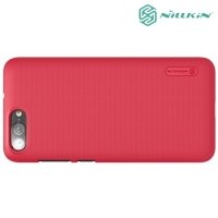 Чехол накладка Nillkin Super Frosted Shield для ASUS Zenfone ZC550TL X015D - Красный