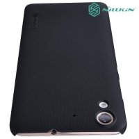 Чехол накладка Nillkin Super Frosted Shield для Huawei Y6 II - Черный