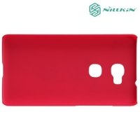 Чехол накладка Nillkin Super Frosted Shield для Huawei Honor 5X - Красный